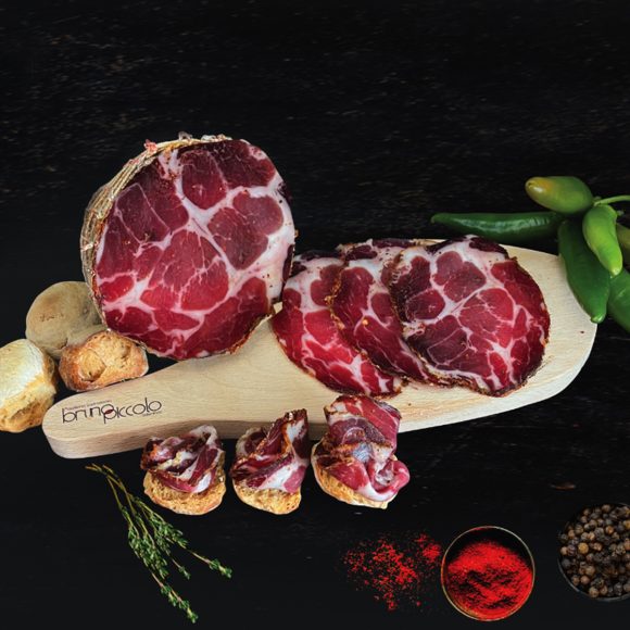 Capicollo di Suino Nero D’Aspromonte intero -  IL PICCOLO SALUMIFICIO