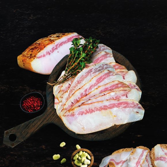Guanciale di suino nero D’Aspromonte a tranci - IL PICCOLO SALUMIFICIO